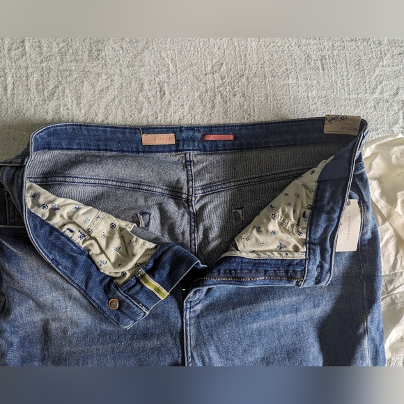 ANTHROPOLOGIE PILCRO THE ICON HIGH WAIST FLARE JEANS • SIZE 34 - Picture 9 of 10